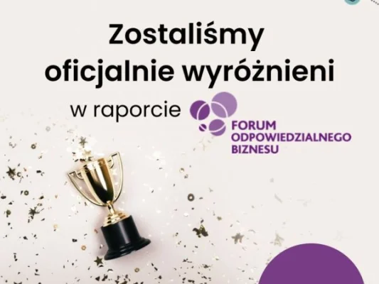 Akademia Dobrej Energii Junior w prestiżowym raporcie FOB!